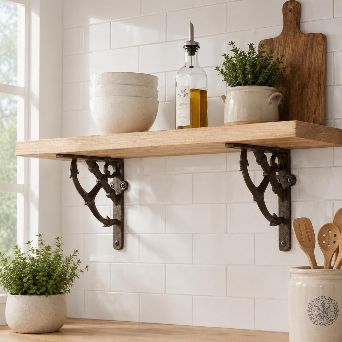Comfy Hour Mount Bracket, 6 Inch, Black