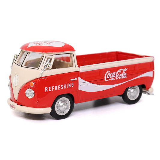 Motor City Classics 1:43 Scale 1962 Volkswagen T1 Pickup Red/White