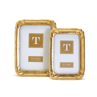 Two's Company Picture Frame, 5.25 x 7.25", Gold