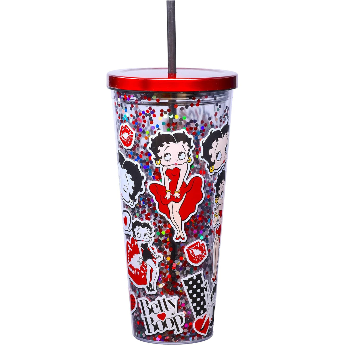 Spoontiques Drinking Cup, 32 Ounces, Betty Boop