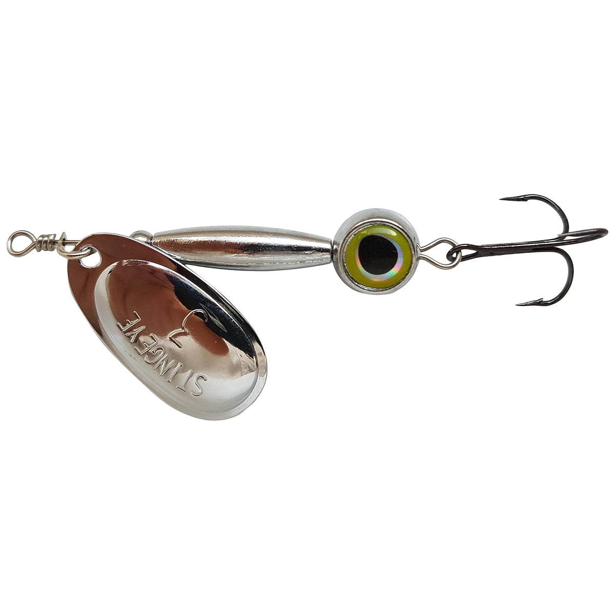 Thundermist Lure Company Fishing Hook, Size 3, Silver