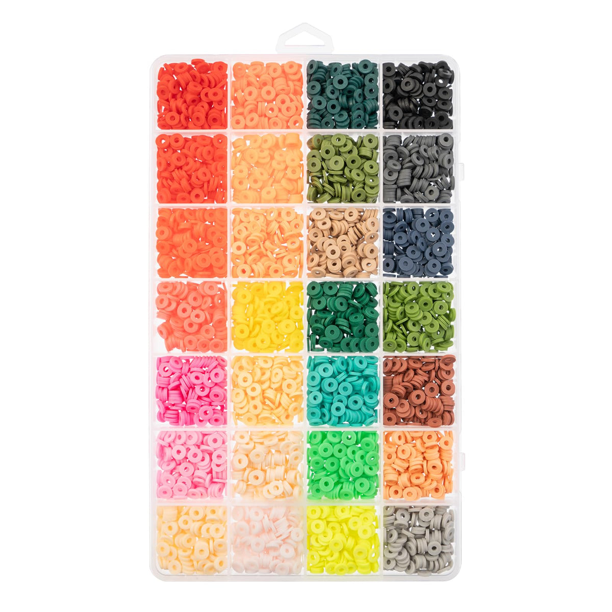 John Bead Craft Bead, 6mm & 8mm, Assorted Colors