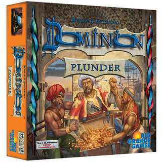 Dominion: Plunder Expansion - Strategy Card Game, Sea Exploration & Plundering, Rio Grande Games, for Ages 14 and Up, 2-4 Players, 30 Minute Playing Time