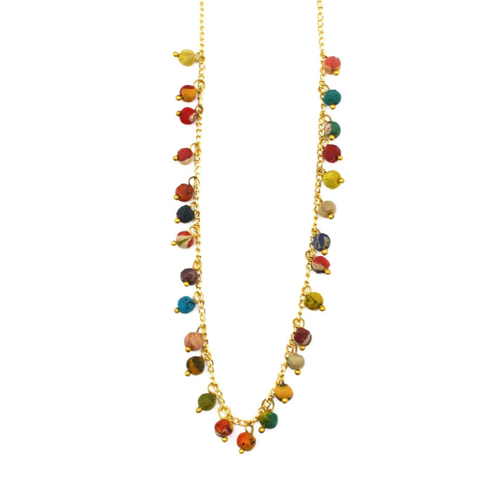 Anju Necklace, 16 inches, Brass