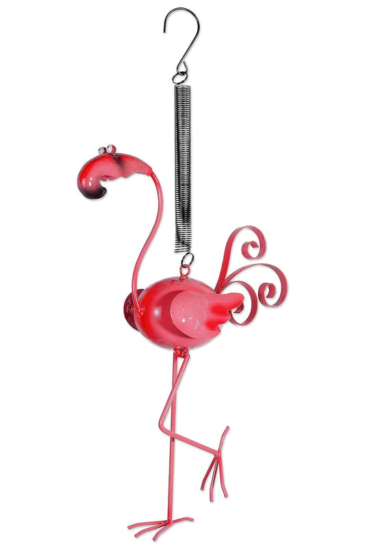 Sunset Vista Design Bouncy Garden Decoration, 18", Flamingo