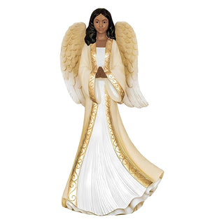 United Treasures Figurine, 6.2 inches, White, Cream and Gold