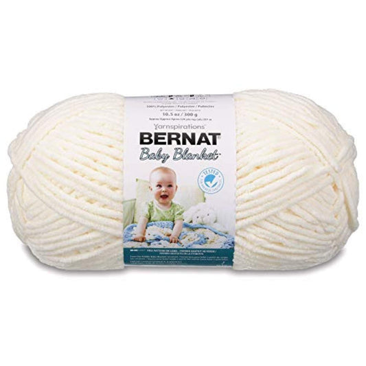 Spinrite Yarns (CA) Bernat Baby Blanket Big Ball Vanilla