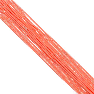 John Bead Craft Bead, Size 11, Opaque Soft Coral Pink