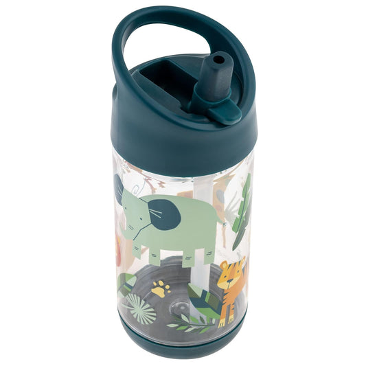 Stephen Joseph Kids Flip Top Bottle, Zoo
