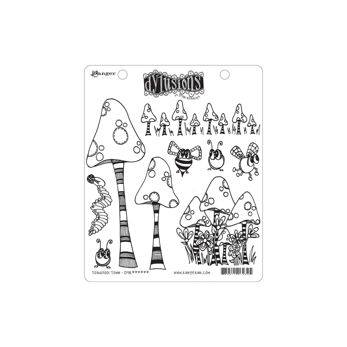 Ranger Rubber Stamp, Multi-coloured