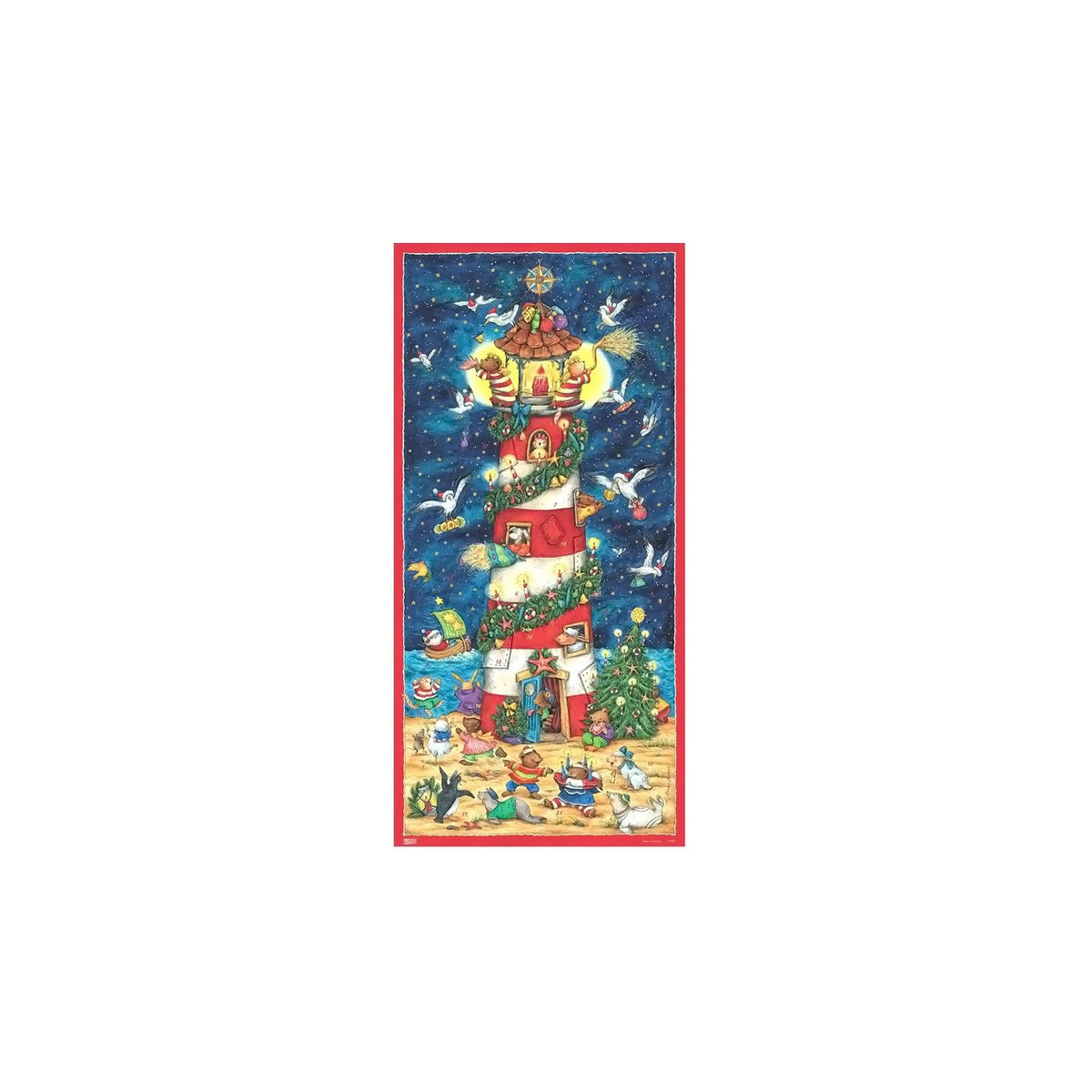 Off the Wall Toys Advent Calendar, 0.1 x 12 x 24, Blue