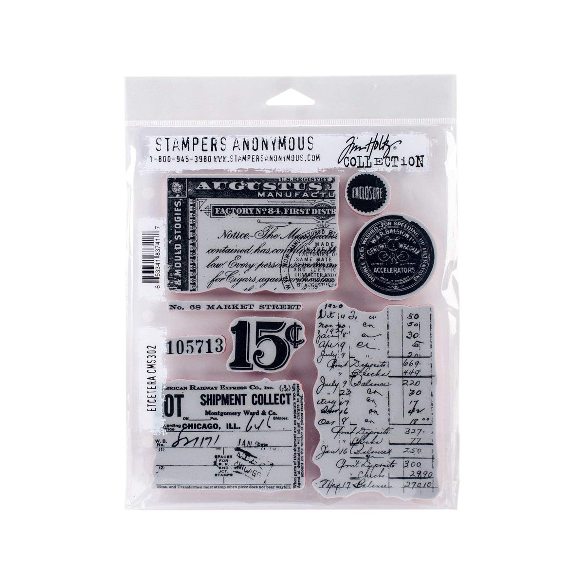 Stampers Anonymous Rubber Stamp