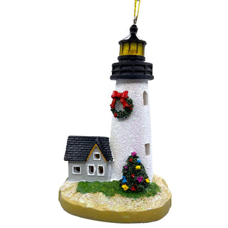 Cape Shore Hanging Ornament, Gold, Cape