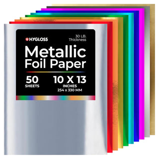 Hygloss Sheet Paper, 10 x 13 inches, 10 Assorted Colors