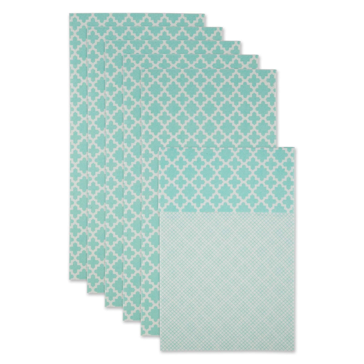 DII Furniture Liner, 12x24", Aqua Lattice