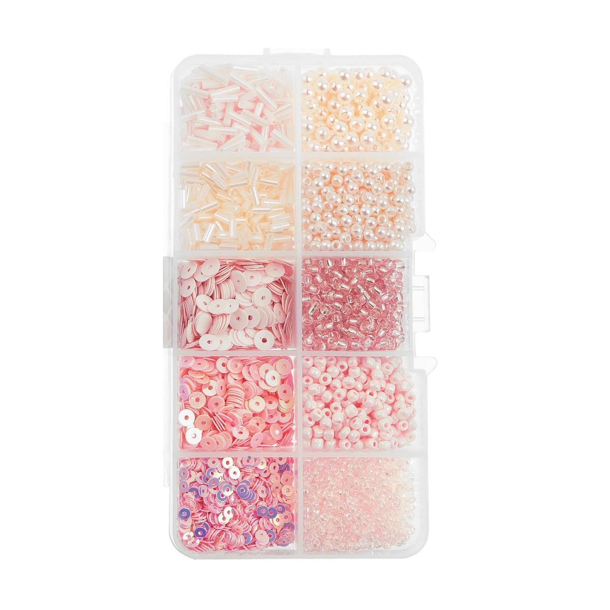 John Bead Craft Bead, 81 g, Pink Palette