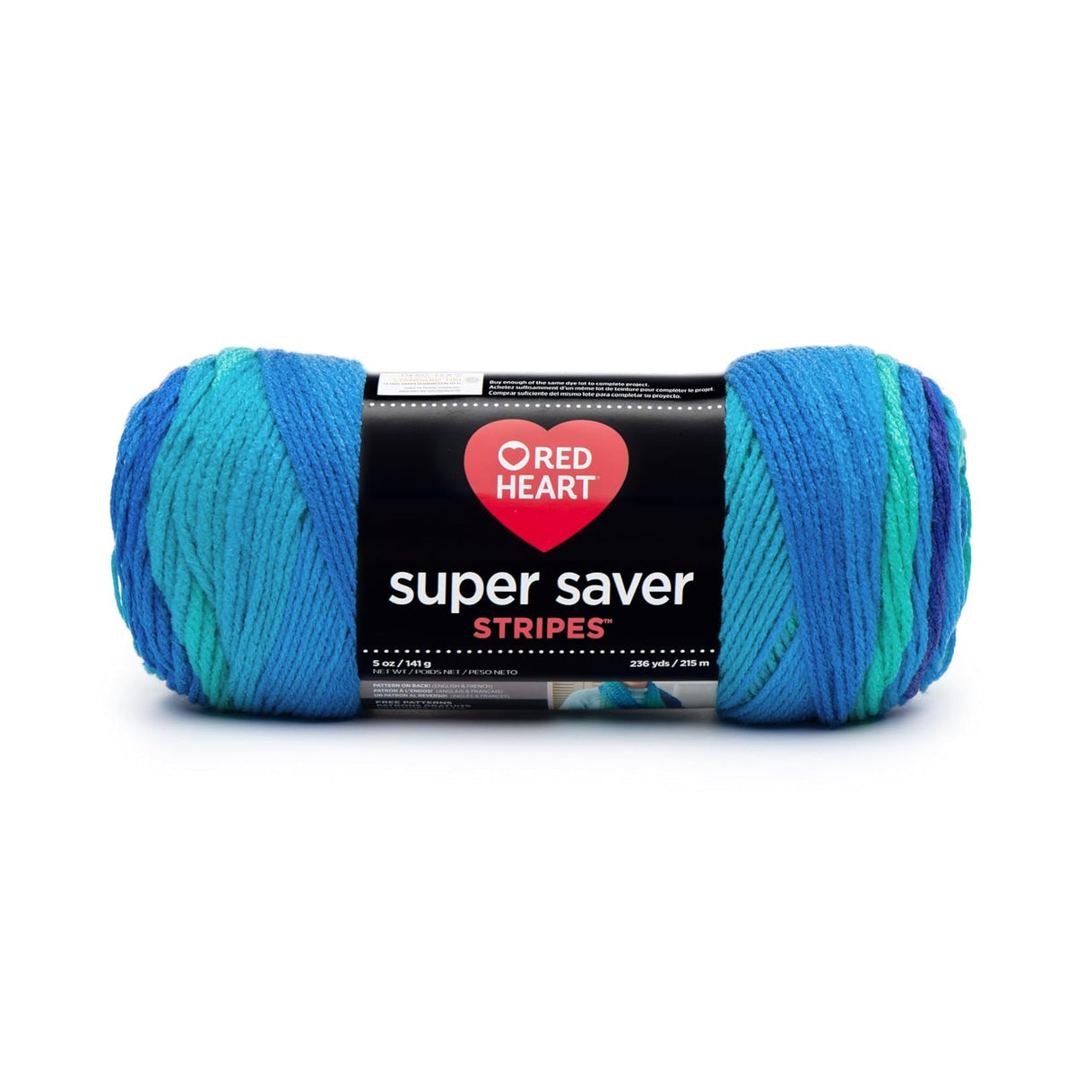 Red Heart Yarn, Stripe - Cool, Stripes