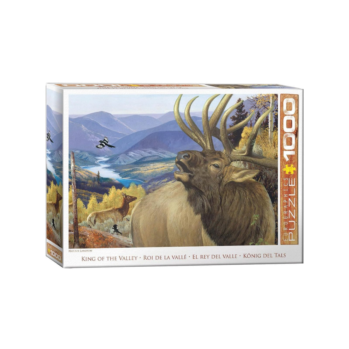 EuroGraphics Puzzles, 1000 pieces, Multicolor