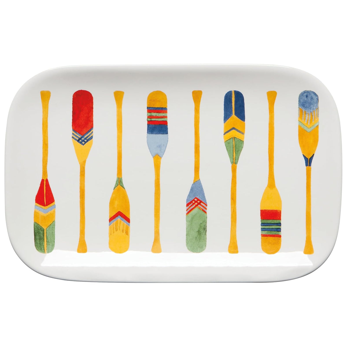 Now Designs Dishware Plate, W8 x L4.9 in, Voyage