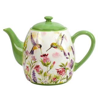 Certified International Teapot, 4 inches, Multicolor