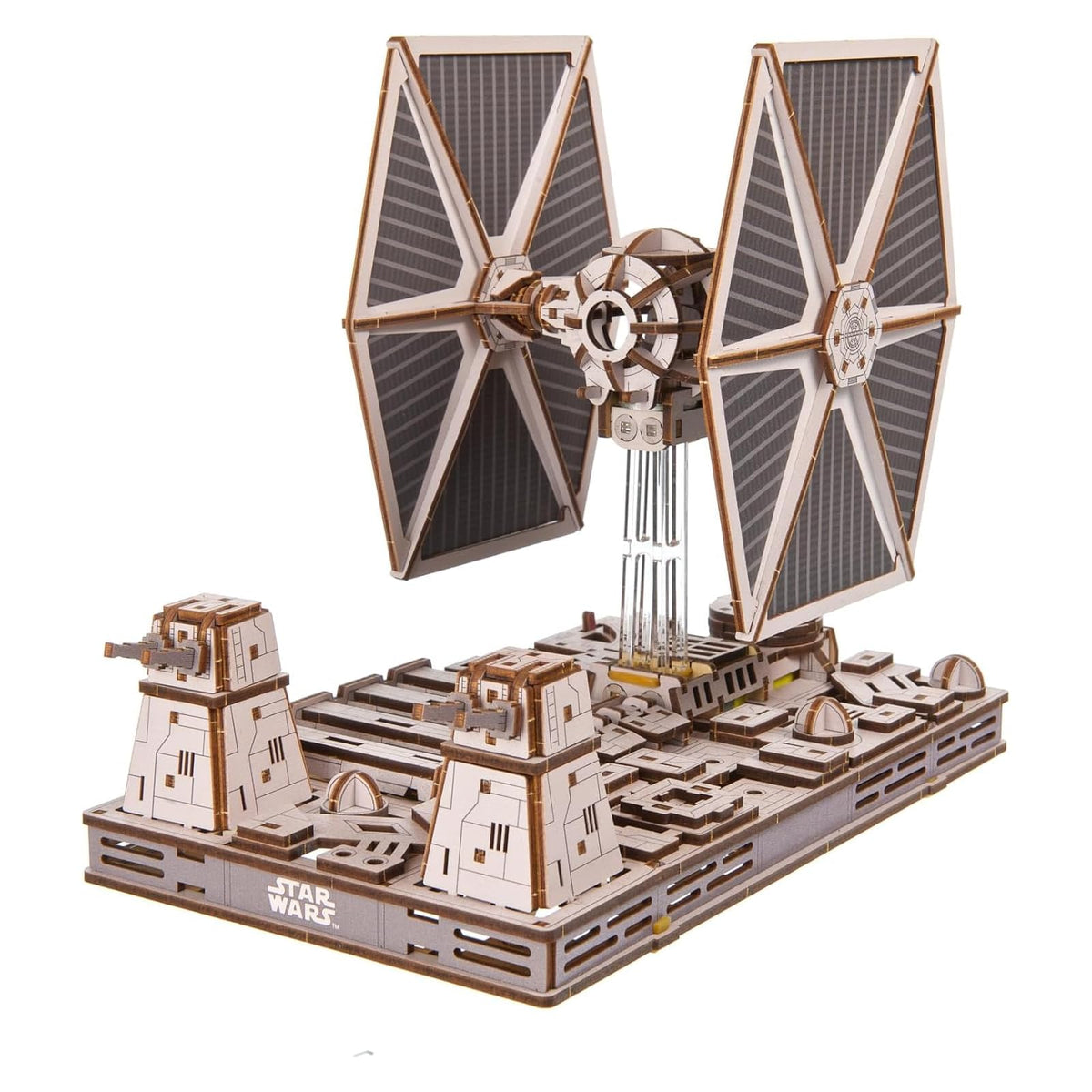 Ugears Puzzles, 400 pieces, 6.1 x 10.2 x 8.6 inches, Black With Red and White Ac