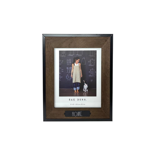 Designstyles Picture Frame, 8" x 10", Brown