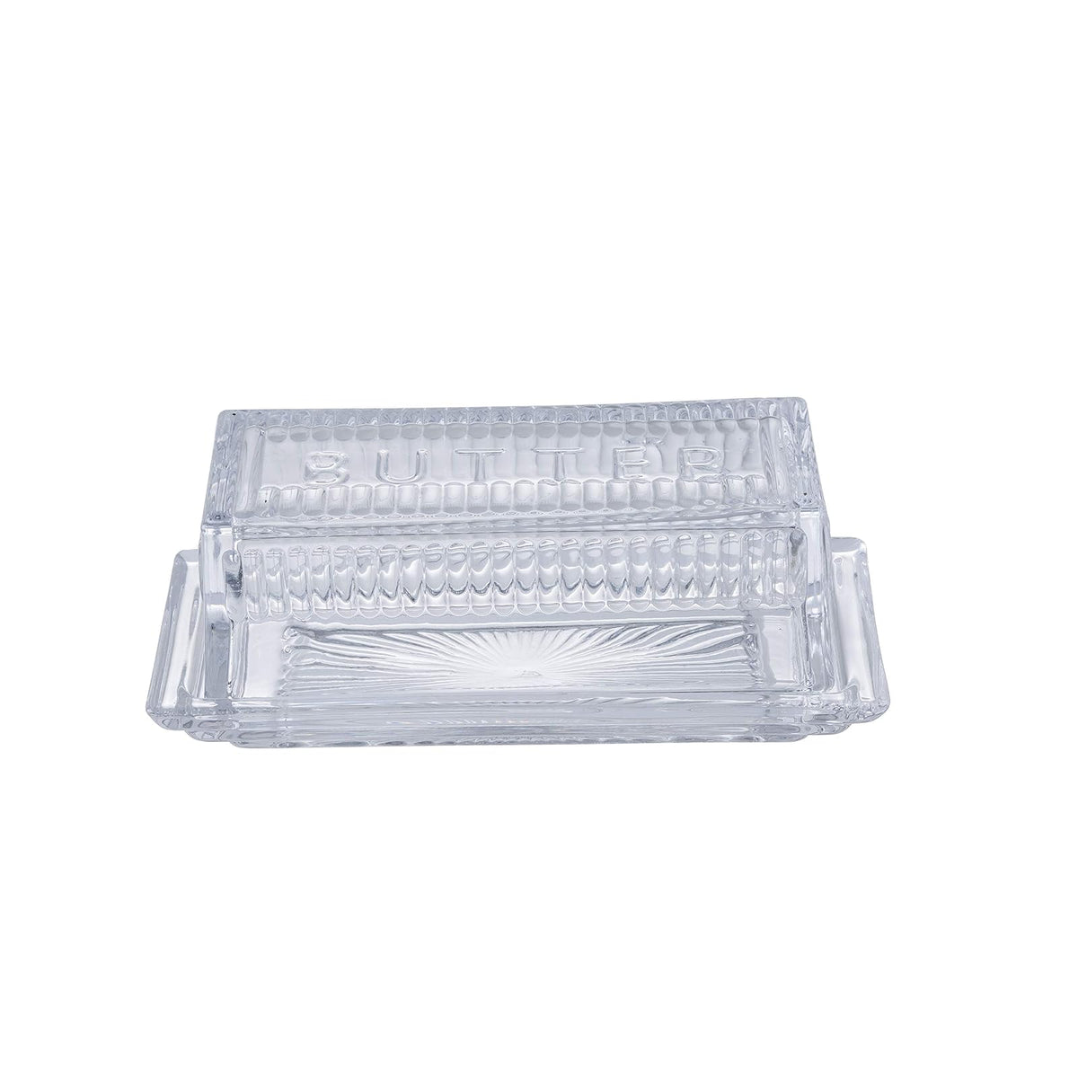 TableCraft Butter Dish, Holds 1 Butter Stick, Clear