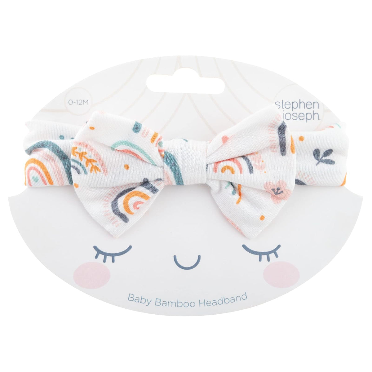 Stephen Joseph Hairband, 1 Count (Pack of 1), Rainbow