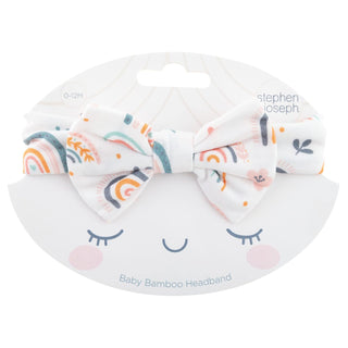 Stephen Joseph Hairband, 1 Count (Pack of 1), Rainbow