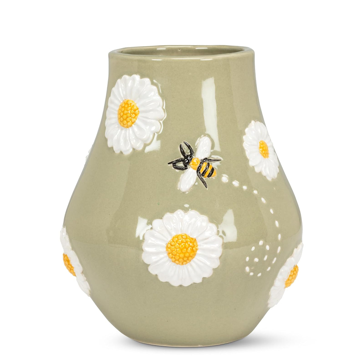 Abbott Collection Vase, 7"H, Pale Green