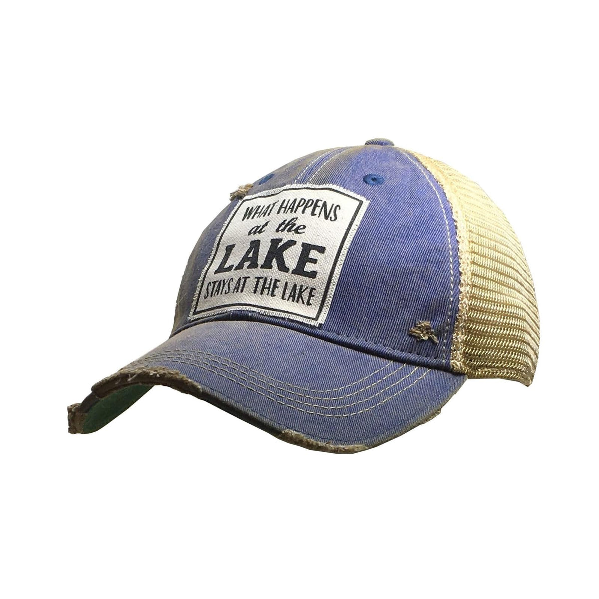 VINTAGE LIFE Hat, Royal Blue, Vintage