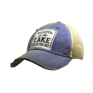 VINTAGE LIFE Hat, Royal Blue, Vintage