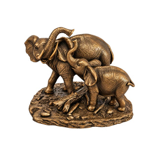 Comfy Hour Figurine, Bronze, Brass, Luxury