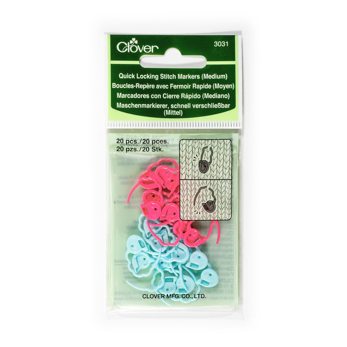 Clover Sewing Tool Set, 20 count (Pack of 1), Multicolor