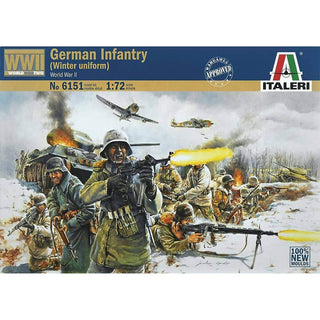 Italeri 1:72 Scale German Infantry Winter Uniform Model Kit