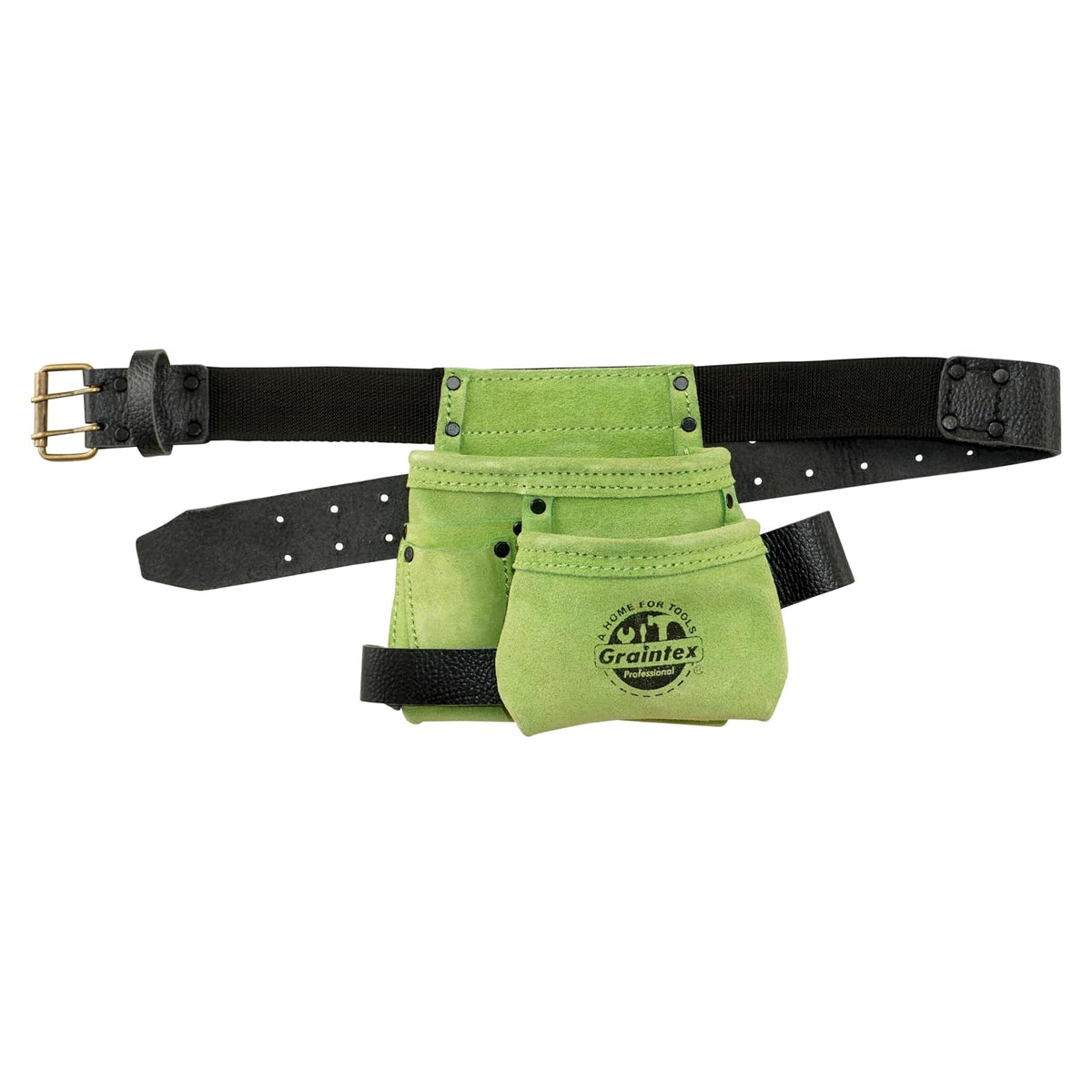 Graintex Tool Belt, One Size, Lime Green