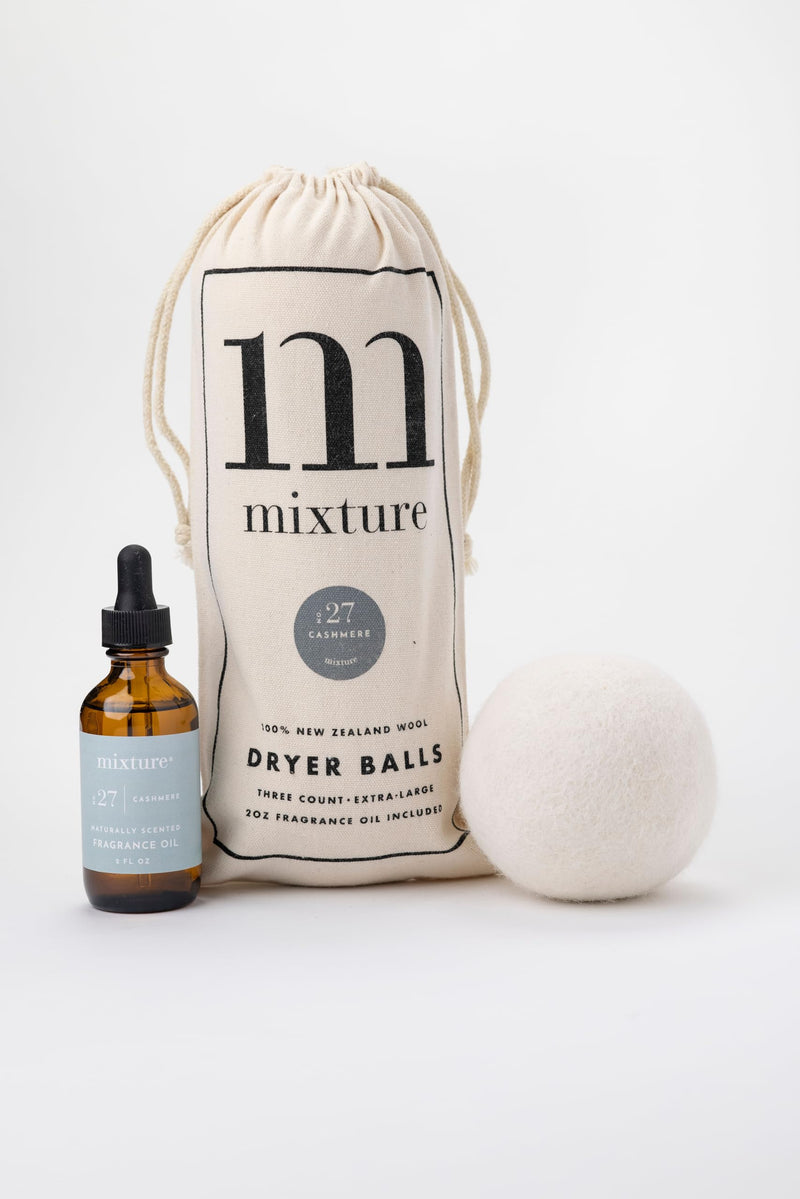 Mixture No 27 Cashmere Wool Dryer Balls 3-Pack