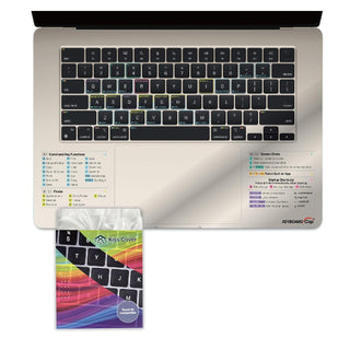 Green Onions Supply Electronic Device Skin, Black/Multicolor