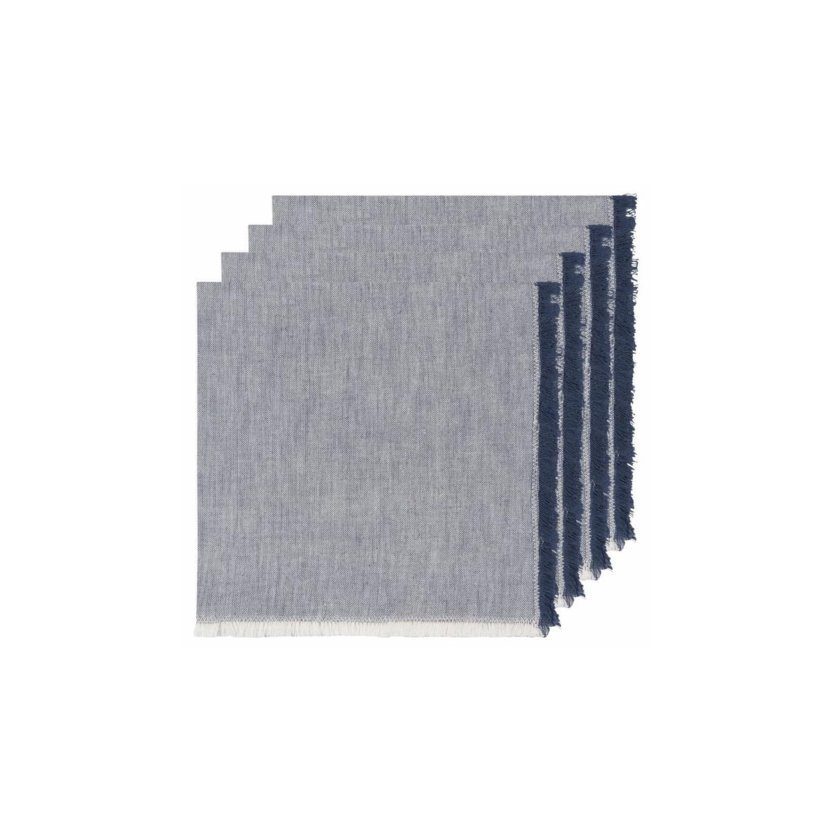 Now Designs Cloth Napkin, 18" x 18" (Set of 4), Midnight