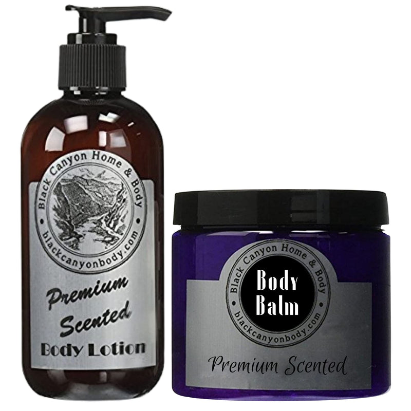 Black Canyon Sexy Sandalwood Scented Body Lotion and Scented Natural Body Balm