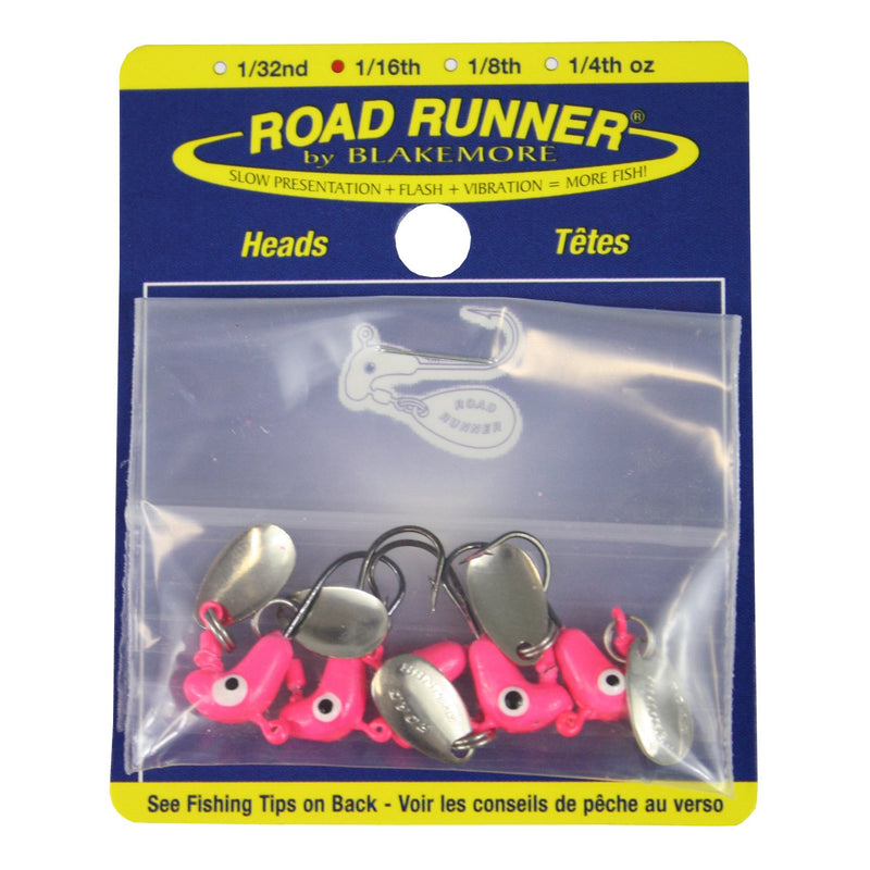 Blakemore TTI Fishing Co Road Runner Bulk Head Hook (Pink, 1/8-Ounce)