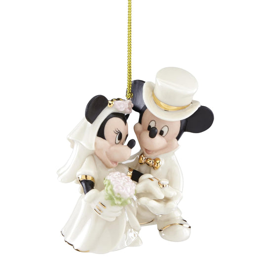 Lenox Minnie's Dream Wedding Ornament, 0.45 LB, Multi