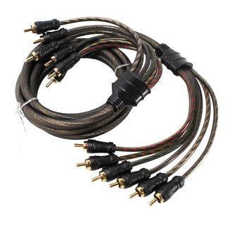 Audiopipe Electronic Cable, 6 Feet, Frost Gray