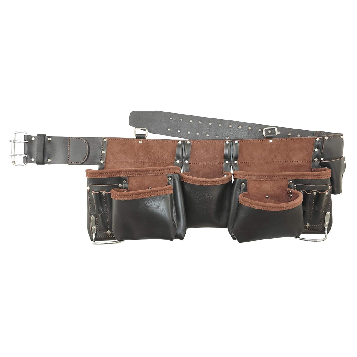 Graintex Tool Belt, 12 Pocket, Brown