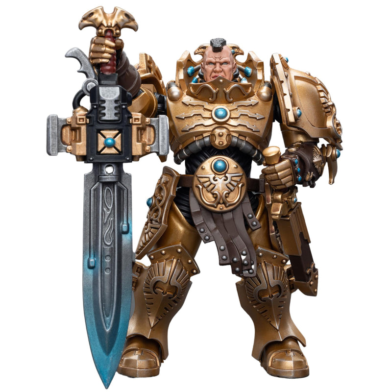 JoyToy Warhammer 40K: Adeptus Custodes Custodian Guard with Sentinel Blade 1:18 Scale Action Figure