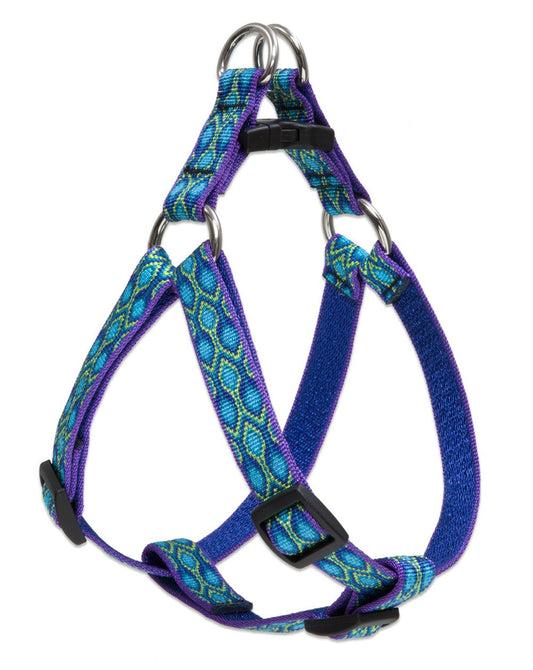 Lupine Pet Originals 3/4" Rain Song 15-21" Step In Harness for Small Dogs