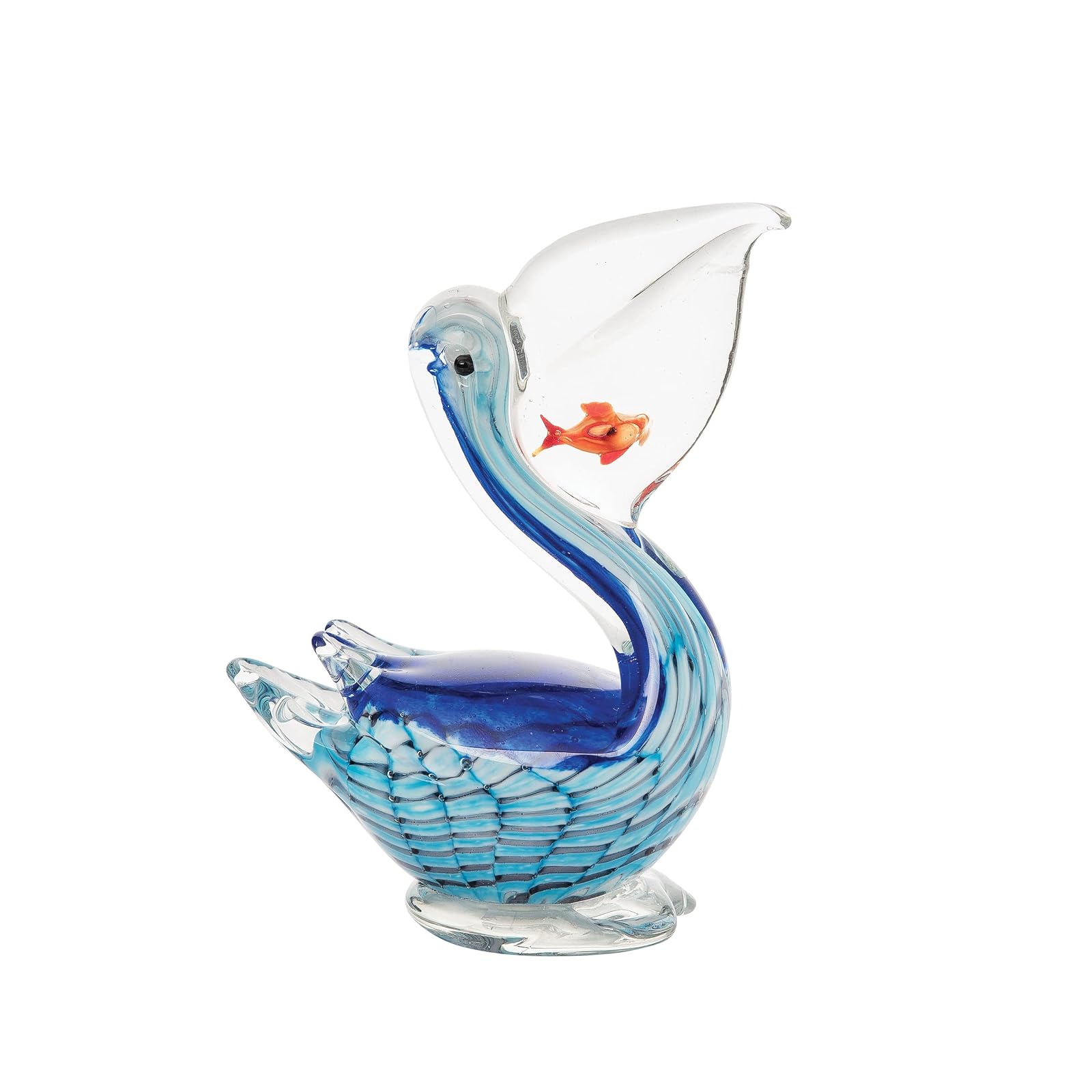Beachcombers B24774 Pelican Glass Figurine, 8.46-inch Height