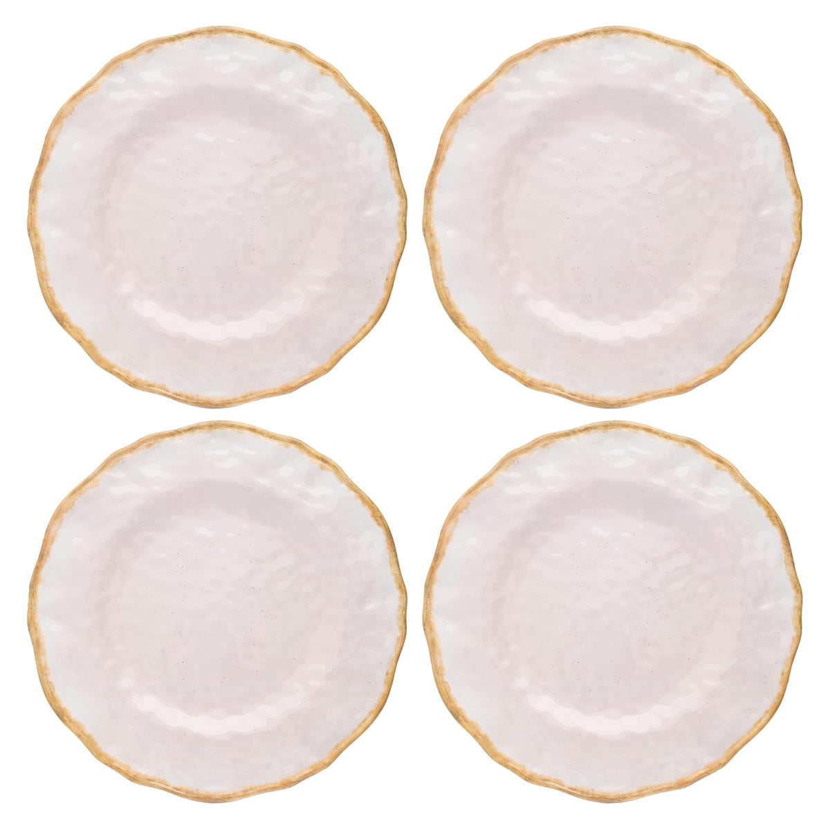 Karma Dishware Plate, 10.75 inches, Heirloom Crème
