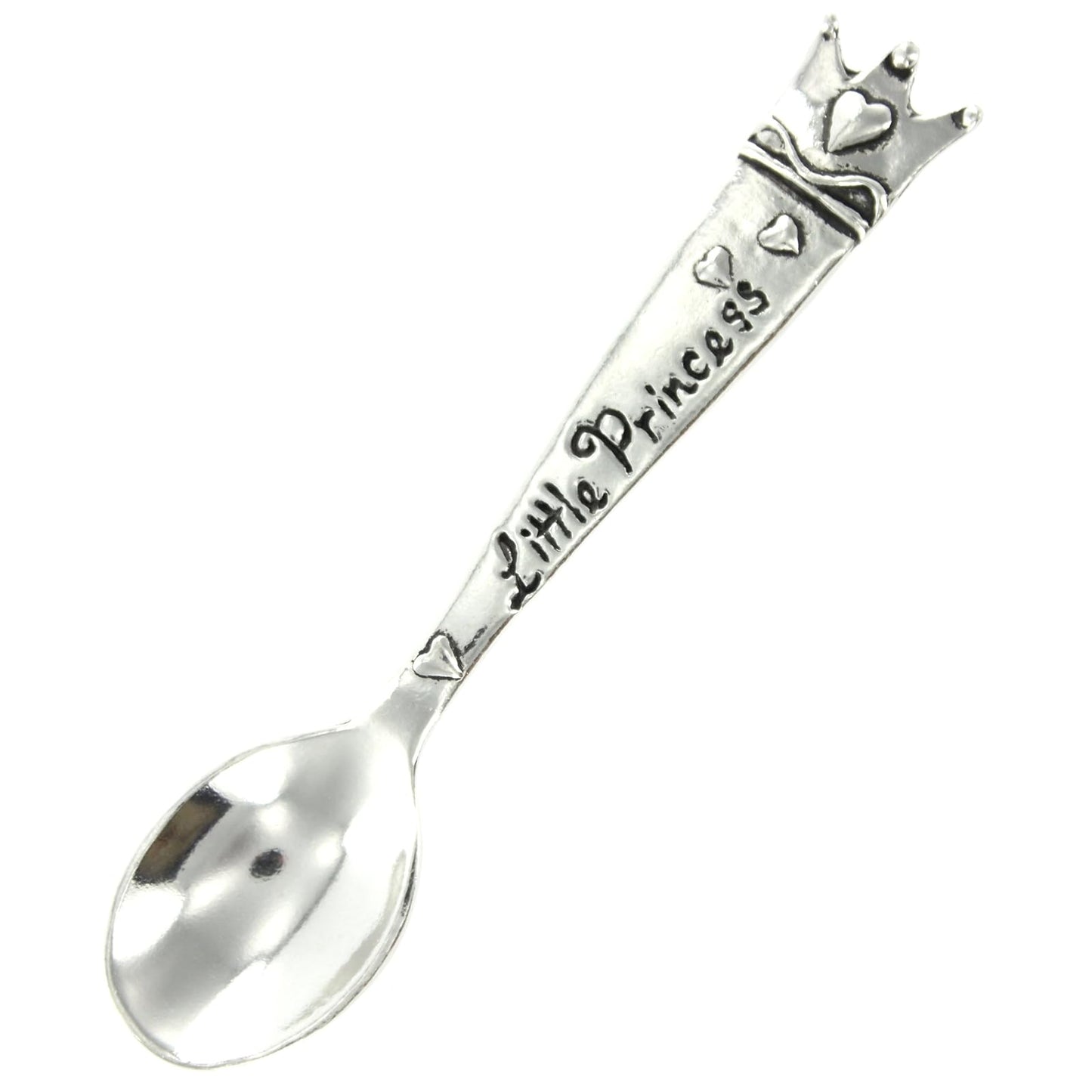 Basic Spirit Little Princess Pewter Baby Spoon
