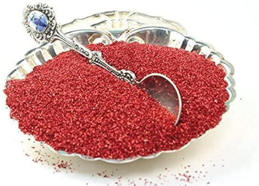 Meyer Imports Imported Sparkly German Glass Glitter Most Popular Grain Size Multicoloured 1 Oz (Red)